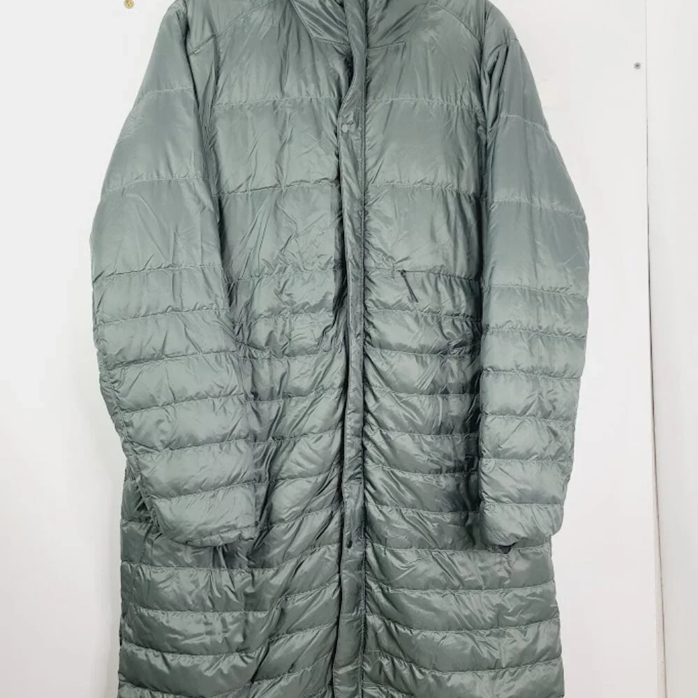 Lululemon Women's Green Lined Long Sleeve Padded Puffer Parka Jacket‎ Size Small